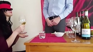 Wein Ratespiel Endet Mit Sperma