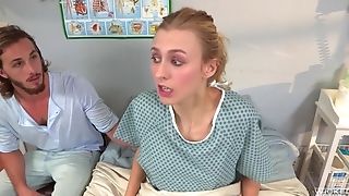 Blonde Chick Kenzie Taylor Yells From Fucking With The Police Officer
